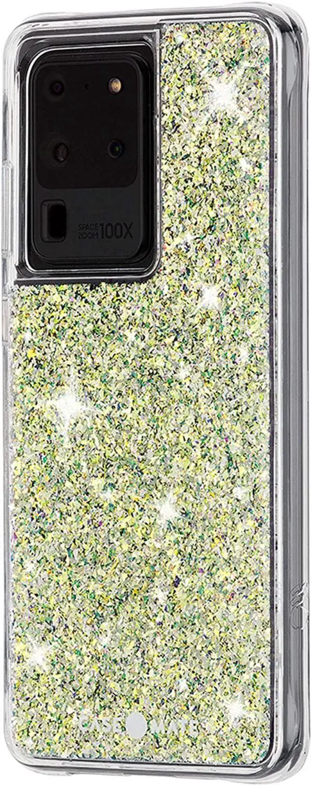 Alt view image 3 of 8 - Case-Mate Twinkle Stardust Case for Samsung Galaxy S20 Ultra - Reflective Iridescent Glitter Foil Stardust