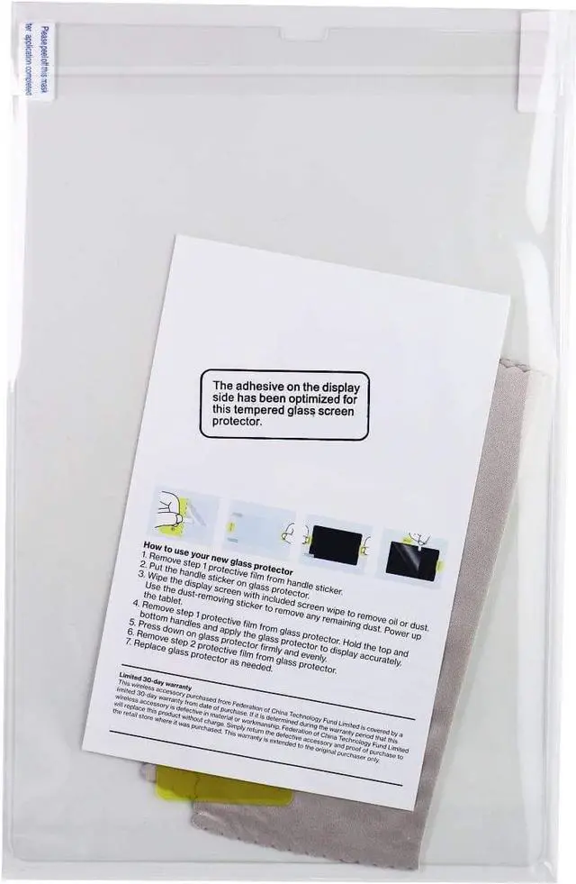Alt view image 4 of 4 - Verizon Folio Case and Screen protector Samsung Galaxy Tab S 5e black