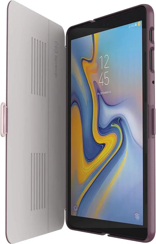 Alt view image 5 of 6 - Speck Balance Folio Series Hard Case for Samsung Galaxy Tab A (10.5) - Purple