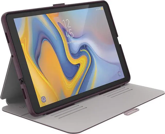 Alt view image 6 of 6 - Speck Balance Folio Series Hard Case for Samsung Galaxy Tab A (10.5) - Purple