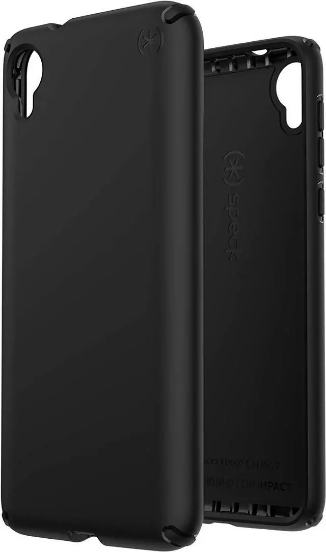 Alt view image 3 of 5 - Speck Presidio Lite Series Case for Motorola Moto e6 - Black
