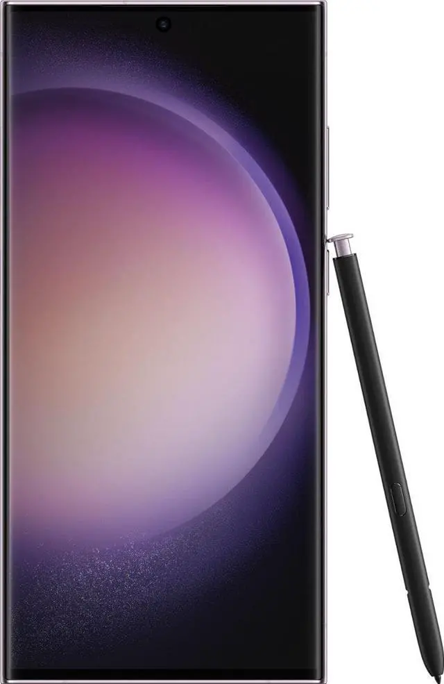 Alt view image 3 of 15 - Samsung - Galaxy S23 Ultra 256GB (Unlocked) - Lavender