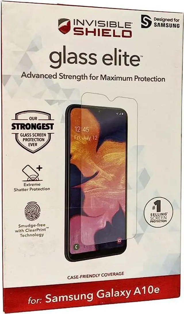 Main image of ZAGG InvisibleShield Glass Screen Protector for Samsung Galaxy A10e