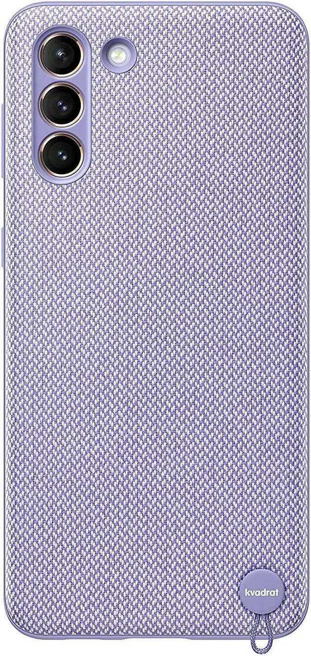 Main image of Samsung Kvadrat Cover EF-XG996 - Back cover for cell phone - textile, recycled PET - violet - for Galaxy S21+ 5G  EF-XG996FVEGUS