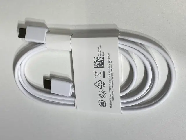 Main image of Samsung Charge Cable (C-C) White (Bulk Packaging)
