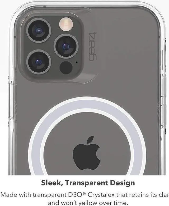 Alt view image 3 of 3 - ZAGG gear 4 Crystal Palace Snap Clear Case For iPhone 5.4" - 2021