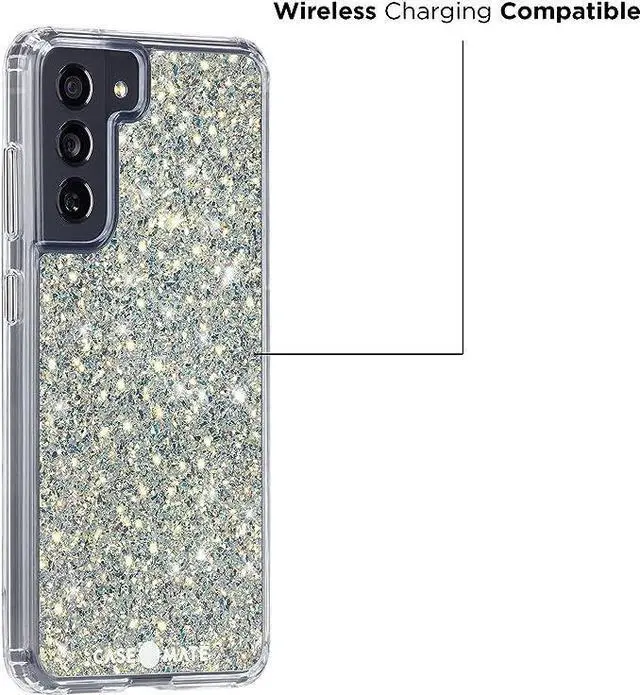 Alt view image 2 of 6 - Case Mate TWINKLE 10 FT / 3M Drop Protection Gold CASE  For Samsung Galaxy S21 FE 5G