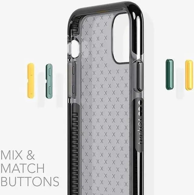 Alt view image 5 of 6 - Tech 21 EVOCHECK Protects.Drop After Drop Smokey Black Case For Iphone 11