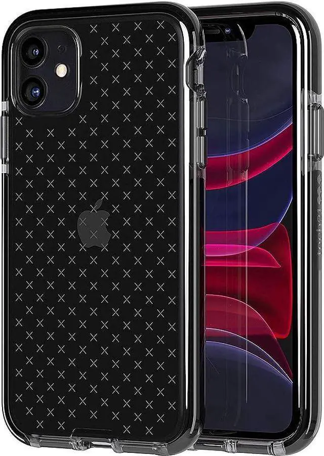 Alt view image 2 of 6 - Tech 21 EVOCHECK Protects.Drop After Drop Smokey Black Case For Iphone 11