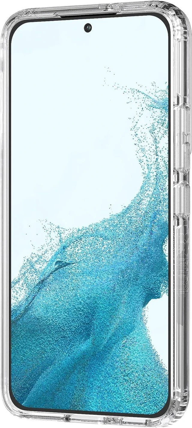 Alt view image 4 of 6 - Tech 21 EvoClear Multi - Drop Phone Protection Clear Case For Samsung Galaxy S22