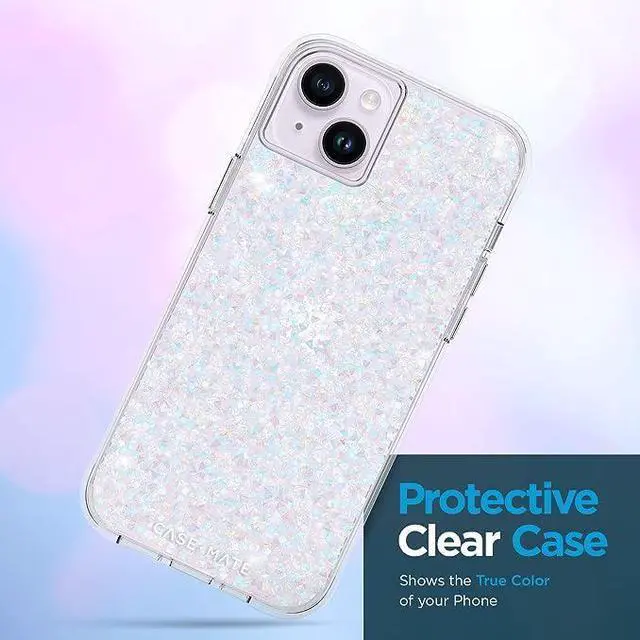 Alt view image 4 of 6 - Case Mate Multi Magnets Work With MagSafe 10 Foot  Drop Protection Twinkle Diamond Case For Iphone 6.7" 2022 ( IPHONE 14 Plus)
