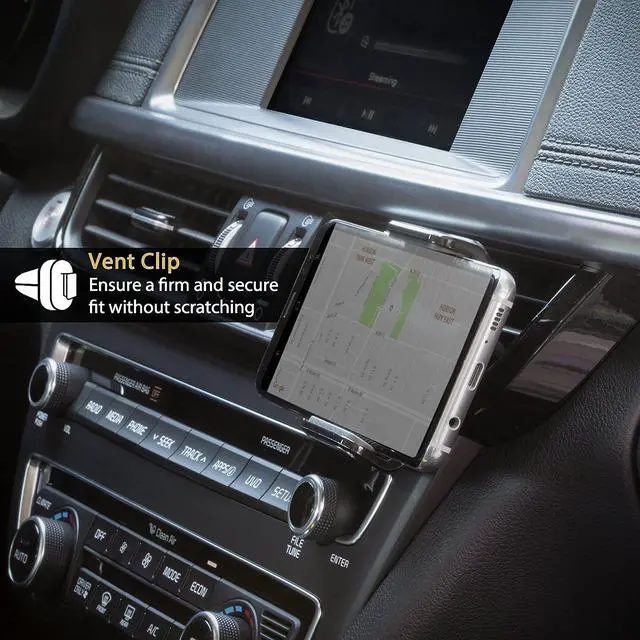 Alt view image 5 of 5 - SCOSCHE CarMount Window / Dash/Vent Universal 3- in 1 Car Mount Kit For SmartPhones