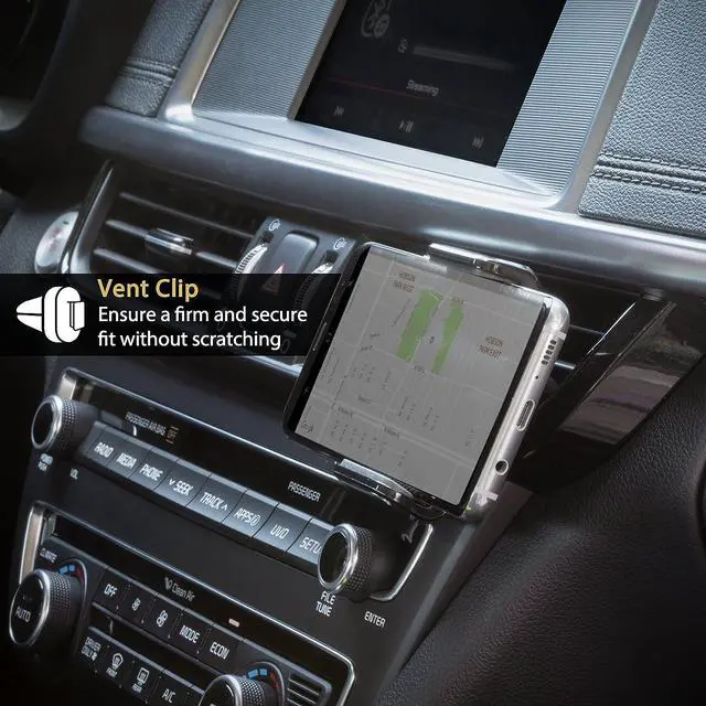 Alt view image 5 of 5 - SCOSCHE CarMount  Window / Dash/Vent  Universal 3- in 1  Car Mount Kit For SmartPhones