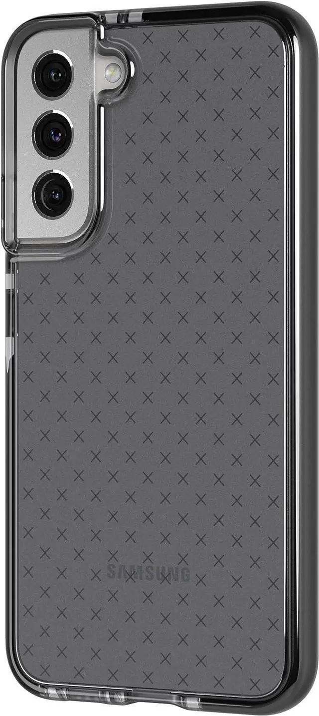 Alt view image 3 of 6 - Tech 21 EVOCHECK Multi Drop 16 FT / 4.9M Impact Tested  Phone Protection Black Case For Samsung Galaxy S22 +