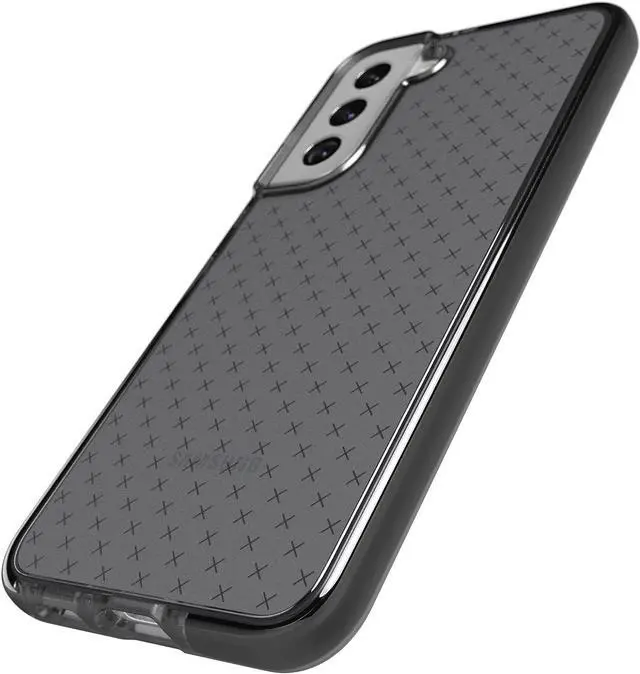 Alt view image 4 of 6 - Tech 21 EVOCHECK Multi Drop 16 FT / 4.9M Impact Tested  Phone Protection Black Case For Samsung Galaxy S22 +