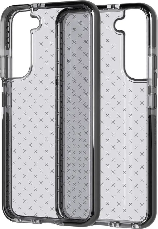 Alt view image 6 of 6 - Tech 21 EVOCHECK Multi Drop 16 FT / 4.9M Impact Tested  Phone Protection Black Case For Samsung Galaxy S22 +