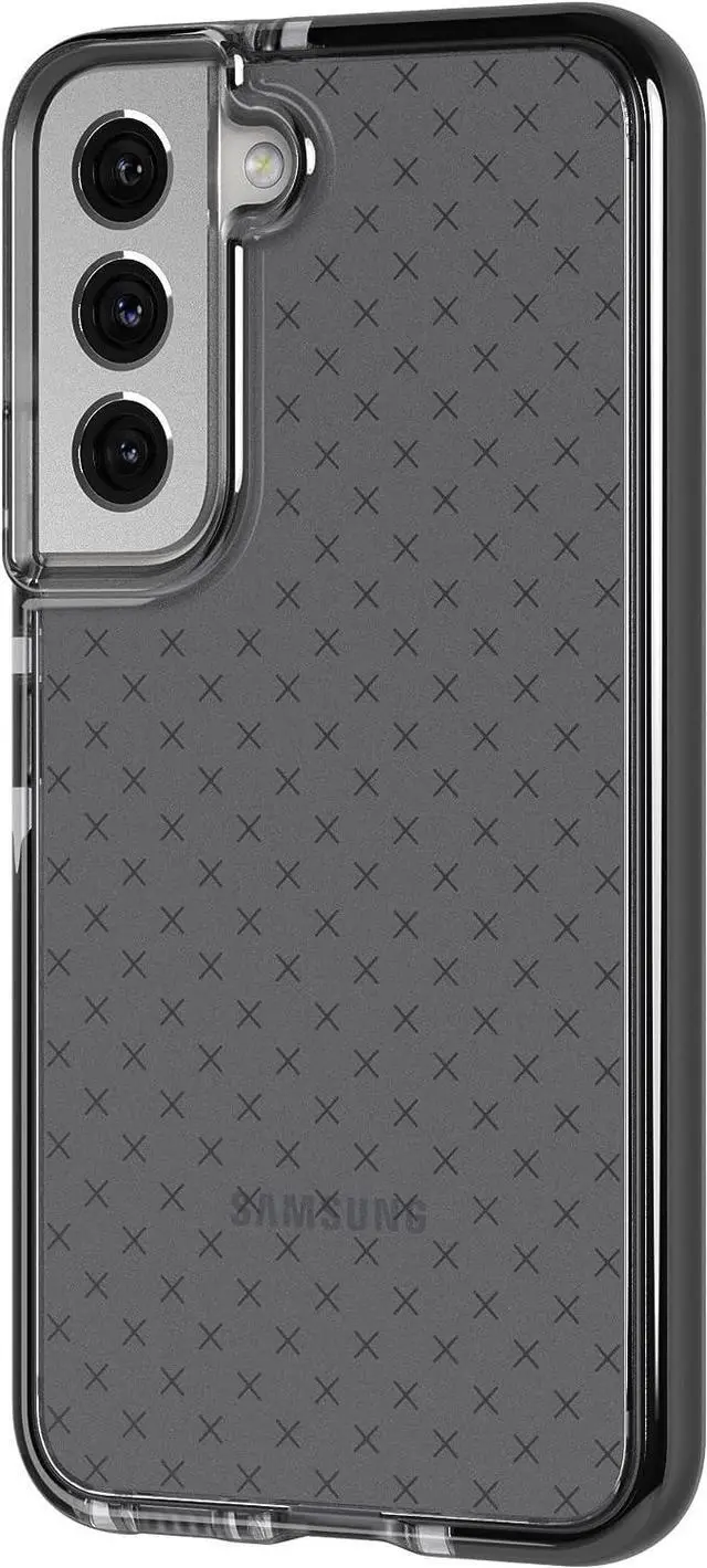 Alt view image 2 of 5 - Tech 21 Evocheck Multi - Drop Phone Protection Black Case For  Samsung Galaxy S22