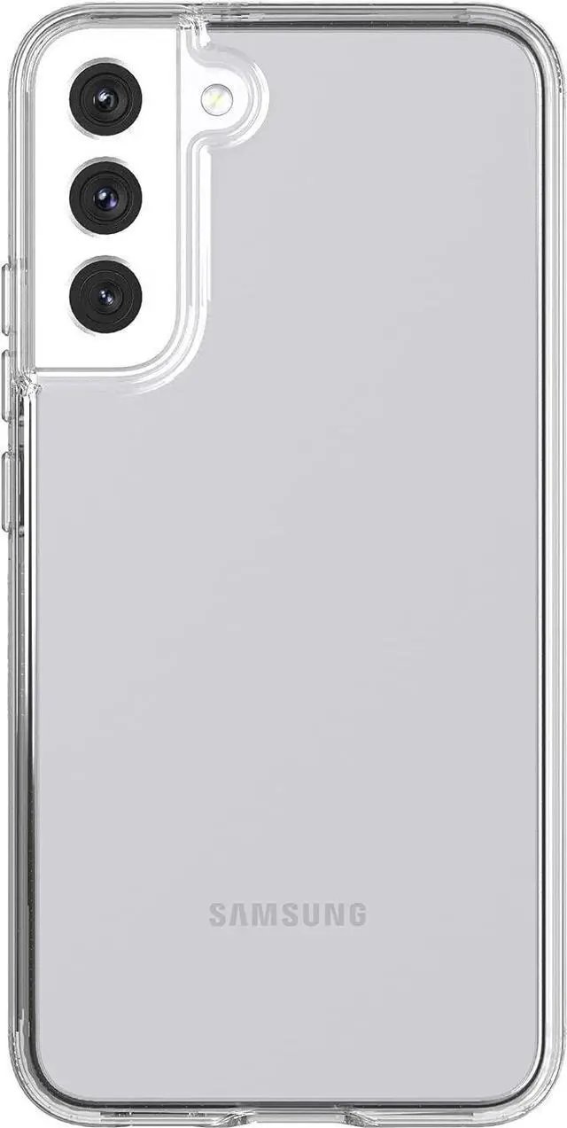 Main image of Tech 21 EVOCHECK Multi Drop 12 FT 3.6M  Impact Tested  Phone Protection Clear Case For Samsung Galaxy S22+