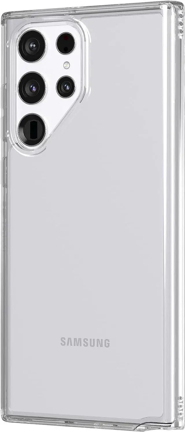 Alt view image 2 of 6 - Tech 21 EVOCHECK Multi Drop 12 FT 3.6M  Impact Tested  Phone Protection Clear Case For Samsung Galaxy S22 Ultra