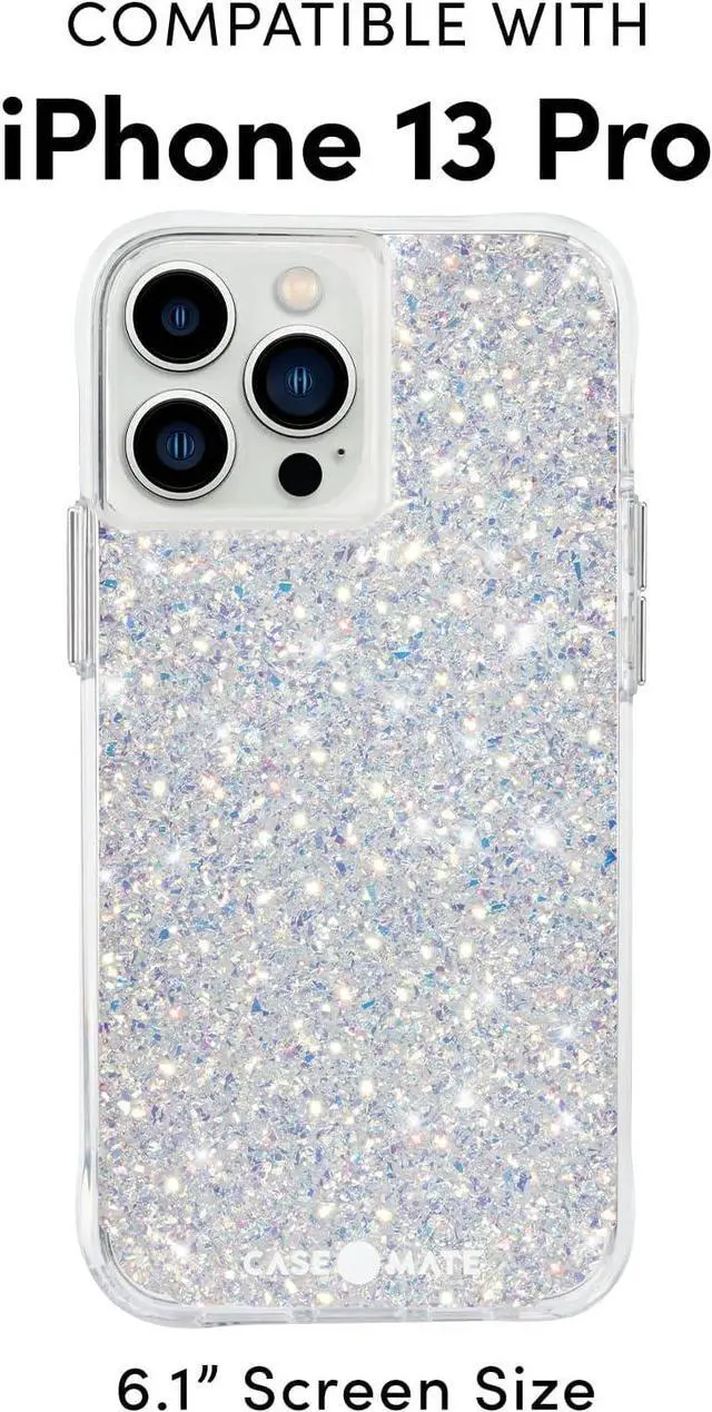 Main image of Case Mate TWINKLE 10 FT 3M Drop Protection Silver Case For 13 Pro