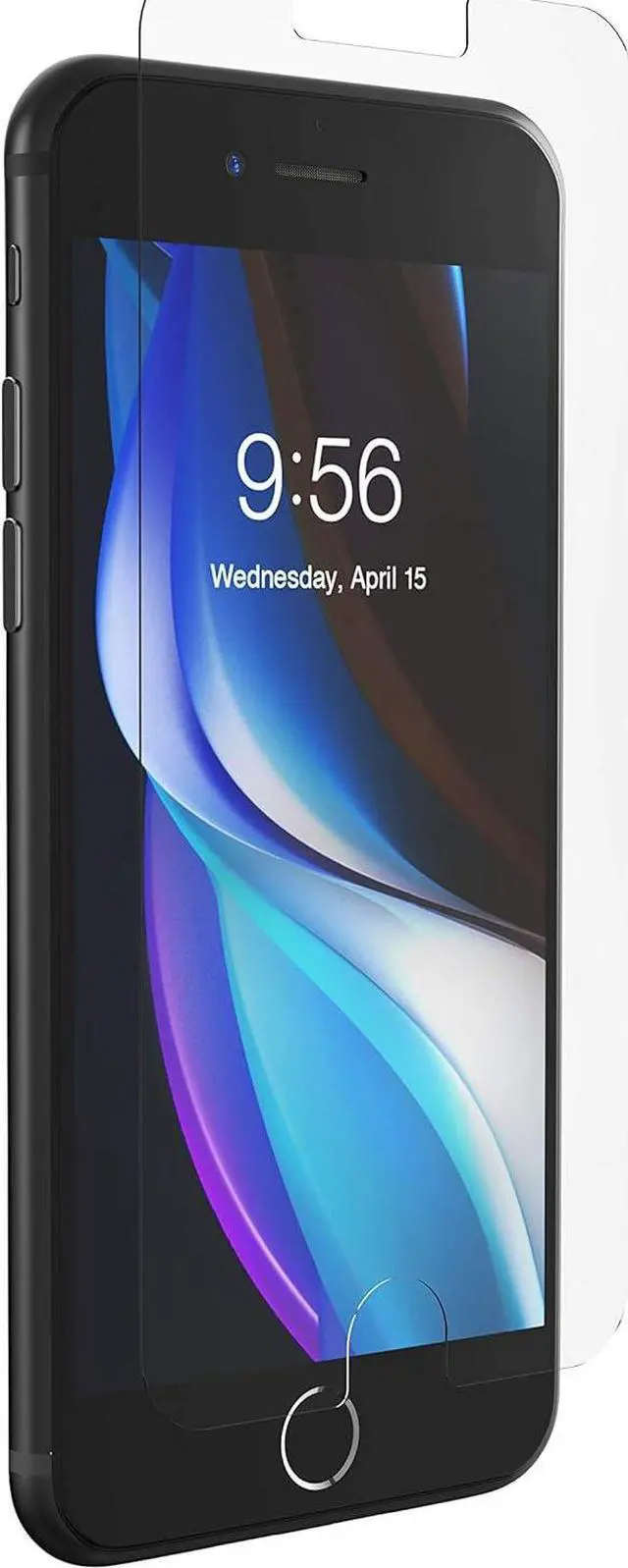 Main image of ZAGG INVISIBLE SHIELD Glass Elite Visionguard Clear Screen Protector For iphone SE (3rd & 2nd Gen) iphone8/7/6s/6