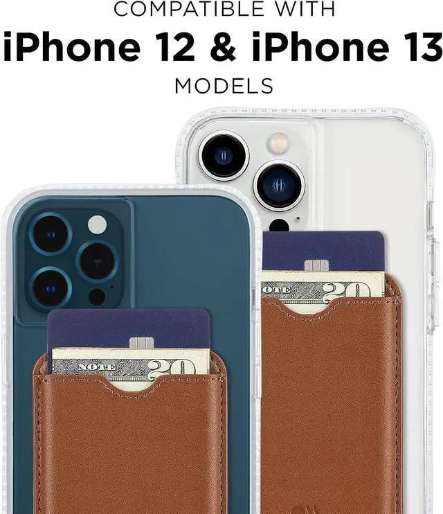 Alt view image 5 of 6 - Case Mate Magnetic Card Holder Work With Magsafe ( Compatible Case Or iphone Securely Holds Cards &Cash)