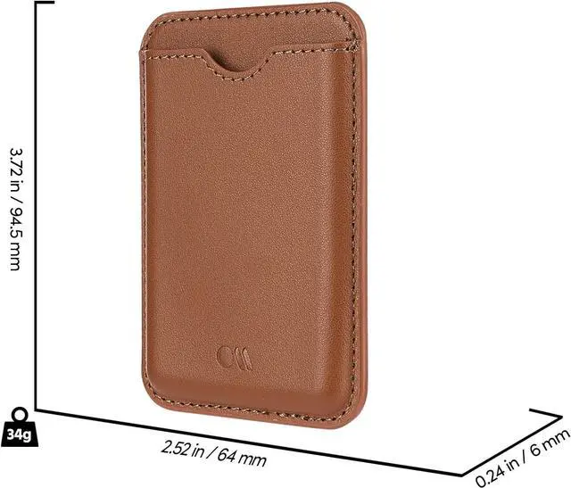 Alt view image 6 of 6 - Case Mate Magnetic Card Holder Work With Magsafe ( Compatible Case Or iphone Securely Holds Cards &Cash)