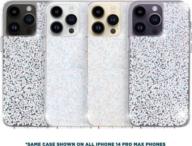 Alt view image 6 of 6 - Case Mate Multi Magnets Work With MagSafe 10 Drop Protection Silver Case For Iphone 14 Pro Max