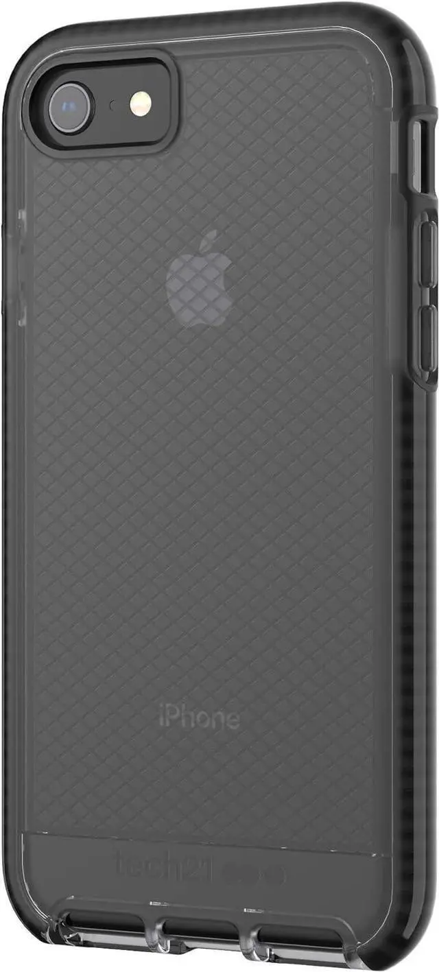 Alt view image 3 of 6 - Tech 21 EVOCHECK Multi-Drop Phone Protection 16 FT / 4.9M Multi Drop Impact Tested Black Case For Iphone SE (2022)/(2020)