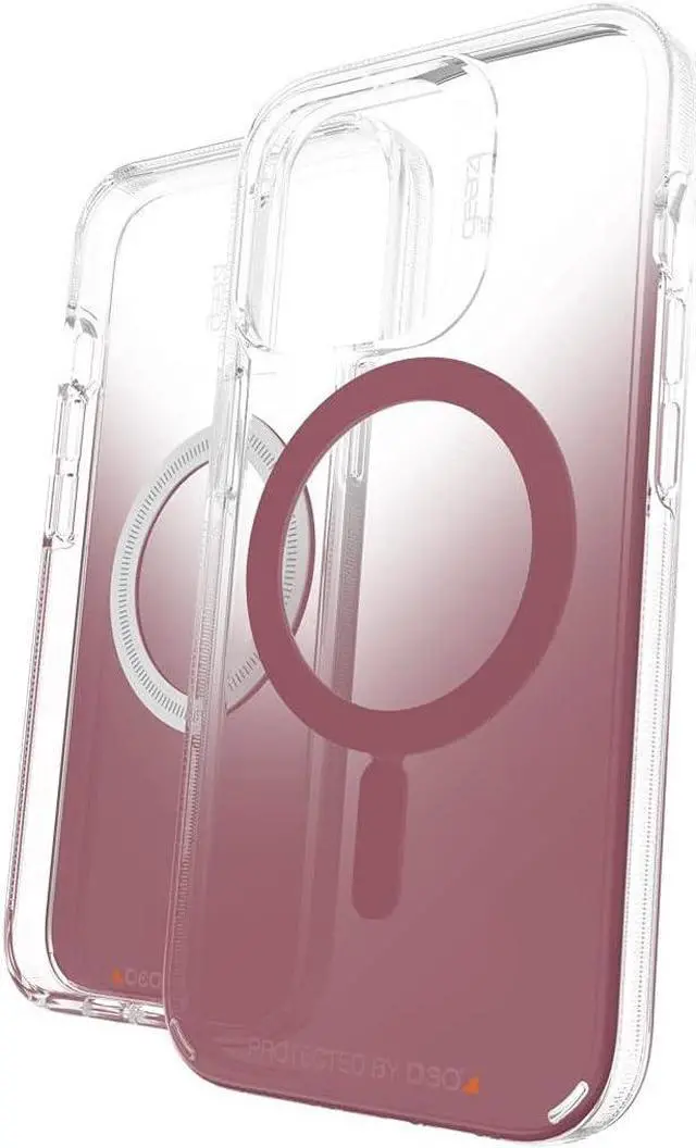 Main image of ZAGG Gear 4 Compatible With MagSafe13 FT/4M Drop Protection Milan Snap Rose Case For iphone Pro 6.1" 2021