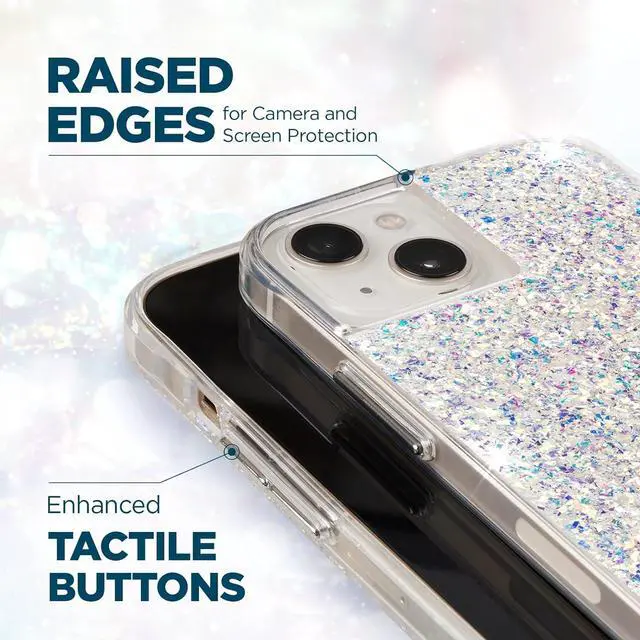Alt view image 4 of 6 - Case Mate 10FT Drop Protection Built - IN Antimicrobial Technology Twnkle Case For iphone 13