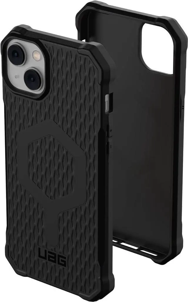 Alt view image 3 of 4 - UAG Essential Armor with MagSafe Case - iPhone 14 Plus - Black