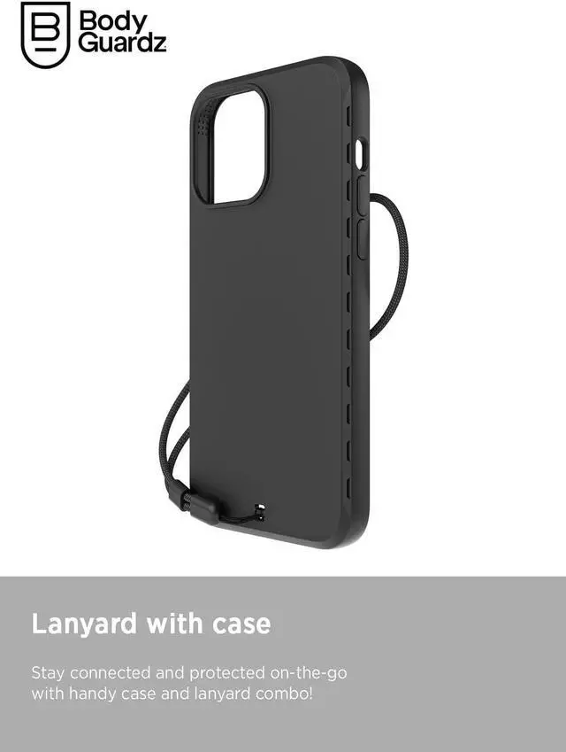 Alt view image 4 of 12 - BodyGuardz Paradigm Pro with MagSafe Case - iPhone 15 Pro Max