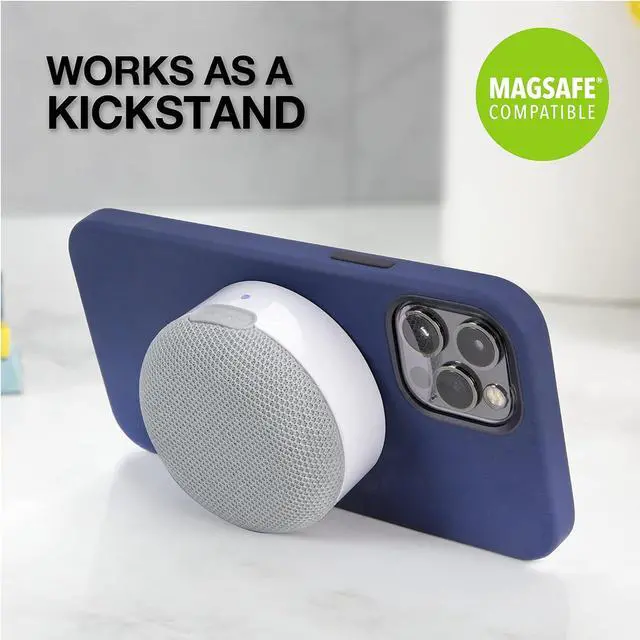 Alt view image 5 of 5 - Scosche - boomCAN MagSafe Portable Wireless Speaker - White