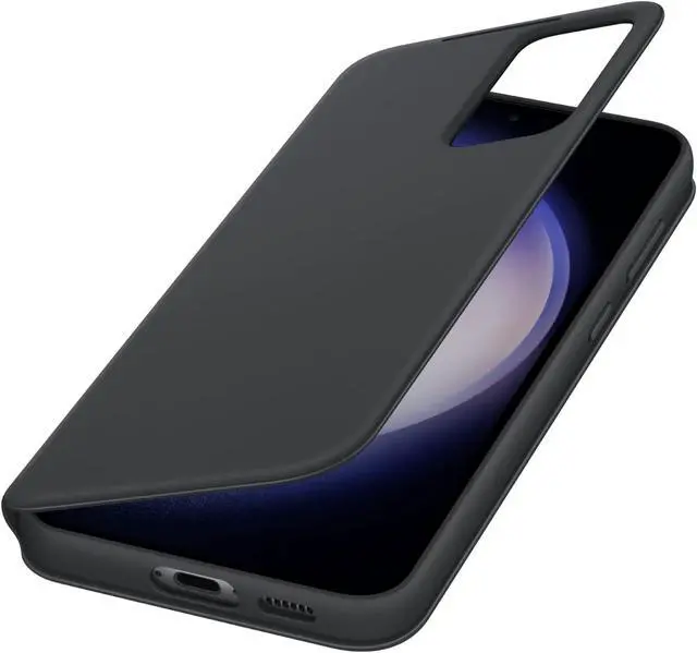 Alt view image 2 of 5 - Samsung S-View Wallet Case Black - Samsung Galaxy S23+