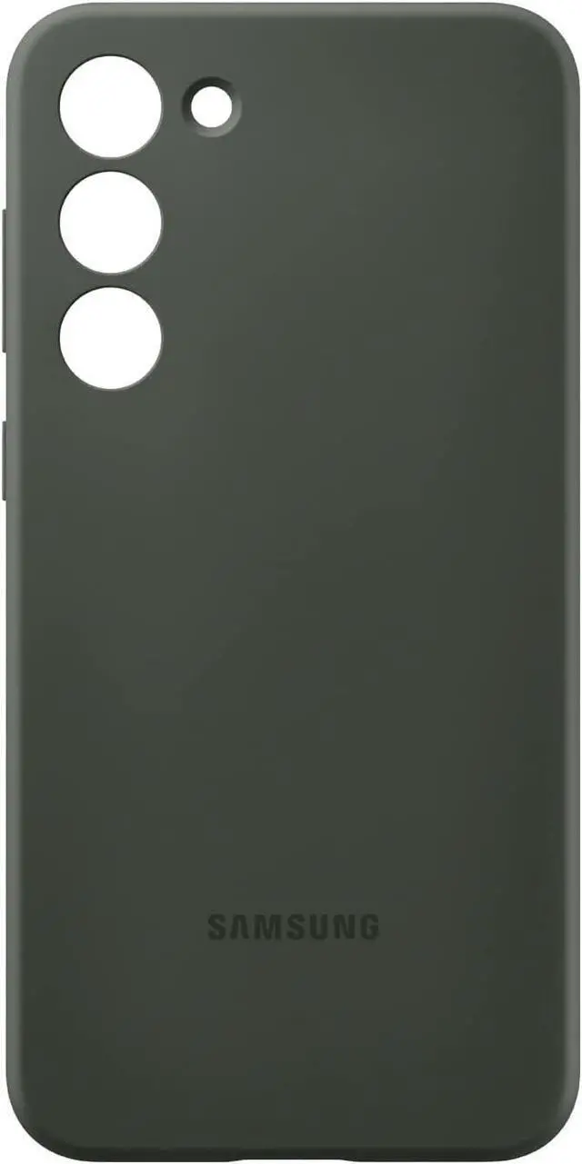 Alt view image 3 of 5 - Samsung Silicone Case, Green Case - Samsung Galaxy S23