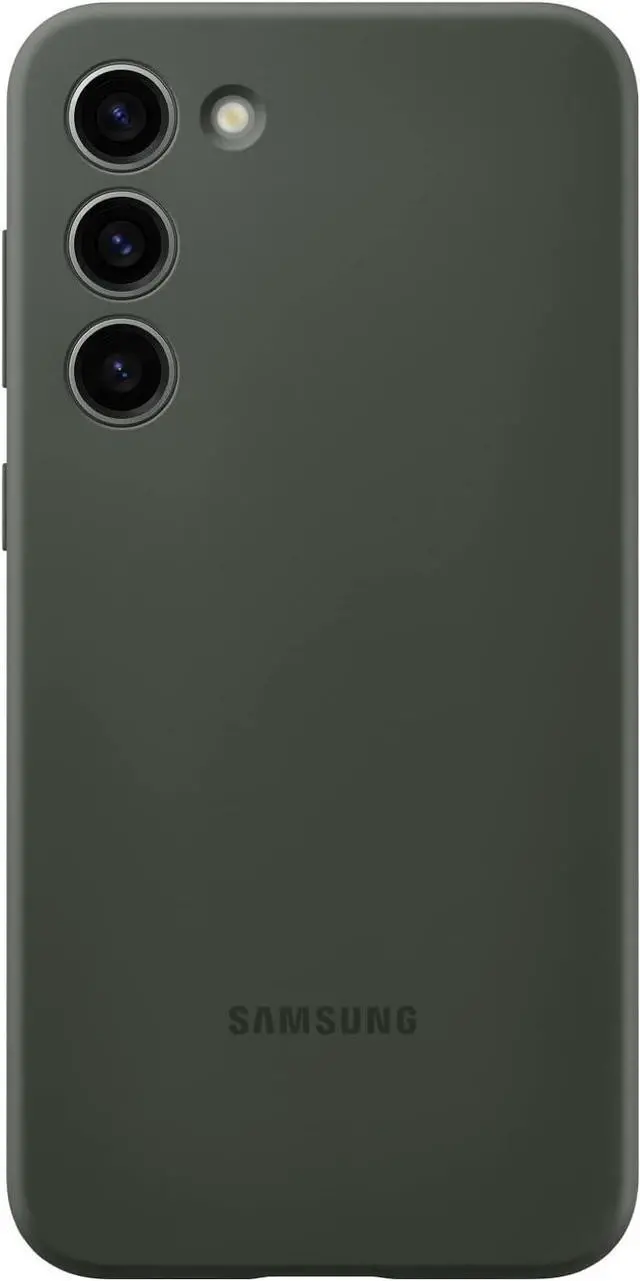 Main image of Samsung Silicone Case, Green Case - Samsung Galaxy S23