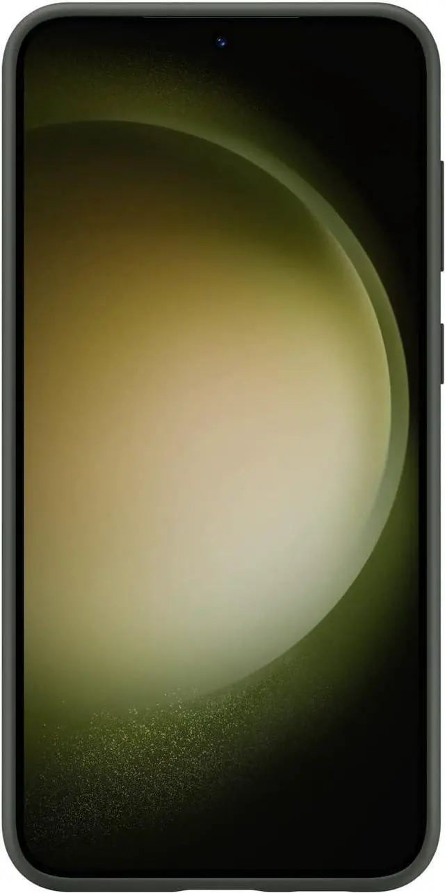 Alt view image 2 of 5 - Samsung Silicone Case, Green Case - Samsung Galaxy S23