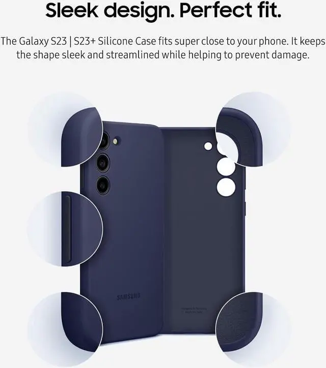 Alt view image 5 of 5 - Samsung Silicone Case, Green Case - Samsung Galaxy S23