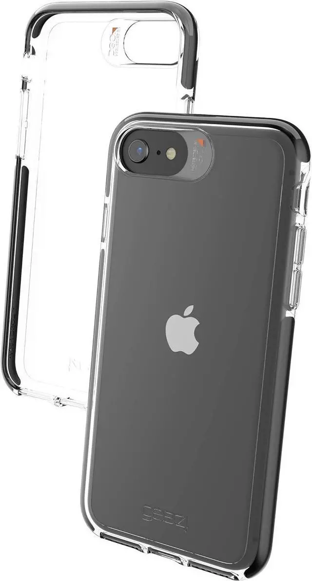 Alt view image 3 of 5 - Zagg Gear4 Piccadilly Black Case - iPhone SE (2020)/iphone 8/7 5G Compatible