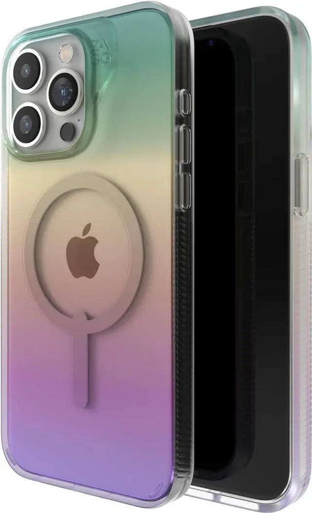 Alt view image 3 of 9 - Zagg Milan Snap Case - iPhone 15 Pro Max/ iphone 6.7 Pro (2023) - Iridescent - OEM