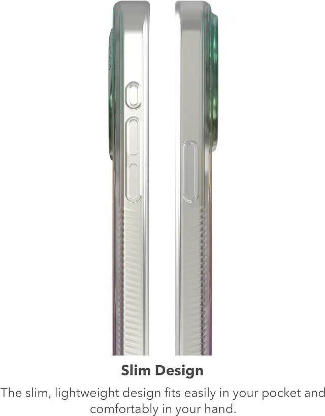 Alt view image 5 of 9 - Zagg Milan Snap Case - iPhone 15 Pro Max/ iphone 6.7 Pro (2023) - Iridescent - OEM
