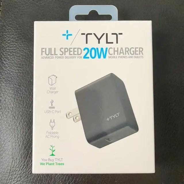 Main image of Fast Charger TYLT Full Speed 20W Charger (Black)