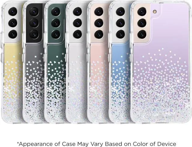 Alt view image 5 of 5 - Case Mate Twinkle 10 FT/3M Drop Protection Twinkle Diamond Case For Samsung Galaxy S22