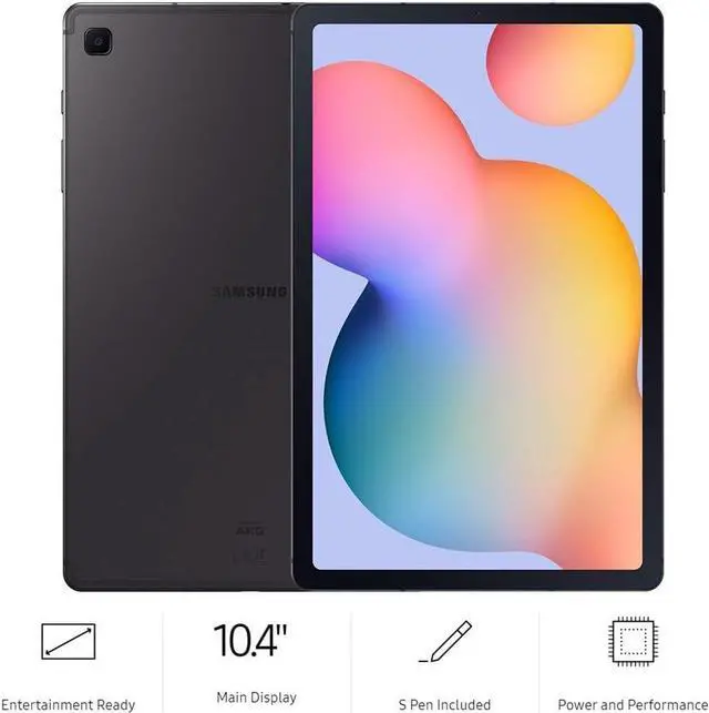 Alt view image 5 of 6 - Galaxy Tab S6 Lite, 64GB, Oxford Gray (Wi-Fi) S Pen included