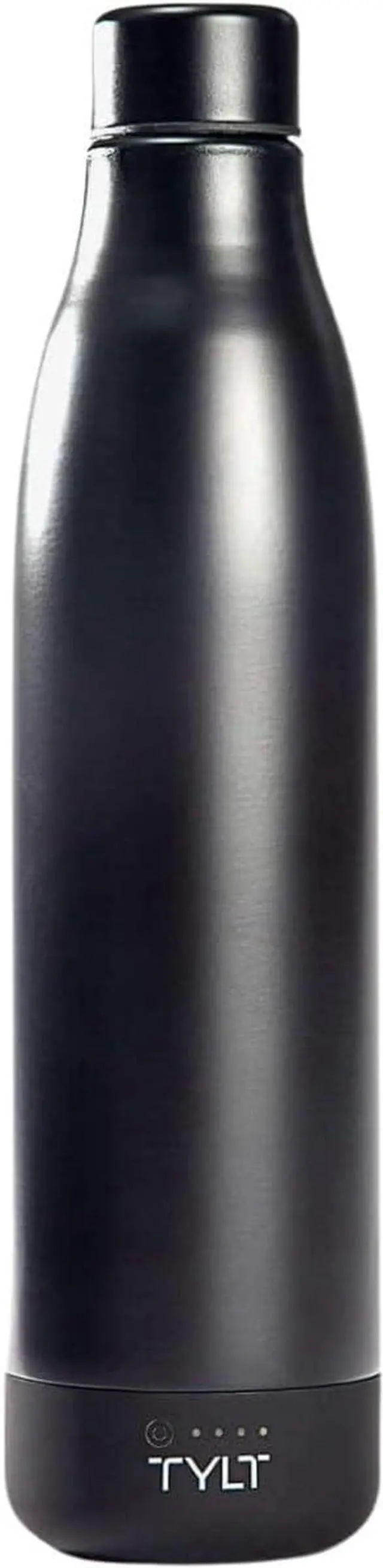 Alt view image 3 of 13 - Tylt All-in-One Water Bottle And Portable Power Bank Connect And Charge +Drink And Recharge Black