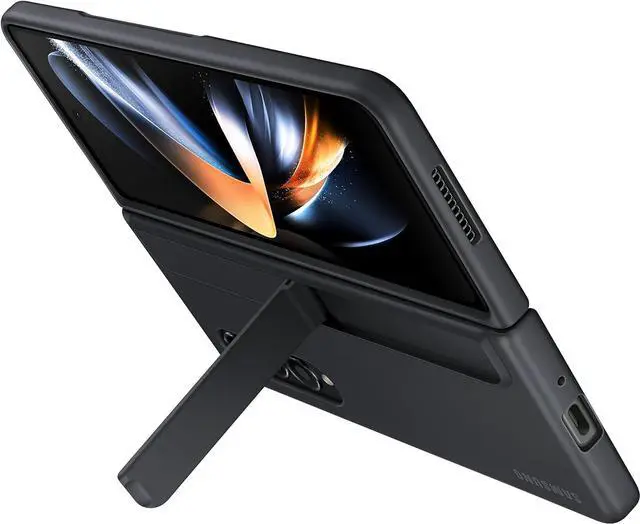 Main image of Samsung Standing Cover With Pen Black Case - Samsung Galaxy Z Fold4