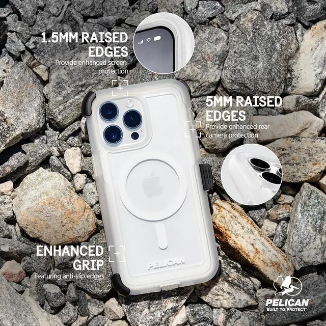 Alt view image 3 of 5 - Pelican Voyager with MagSafe Case and Holster - iPhone 15 Pro Max
