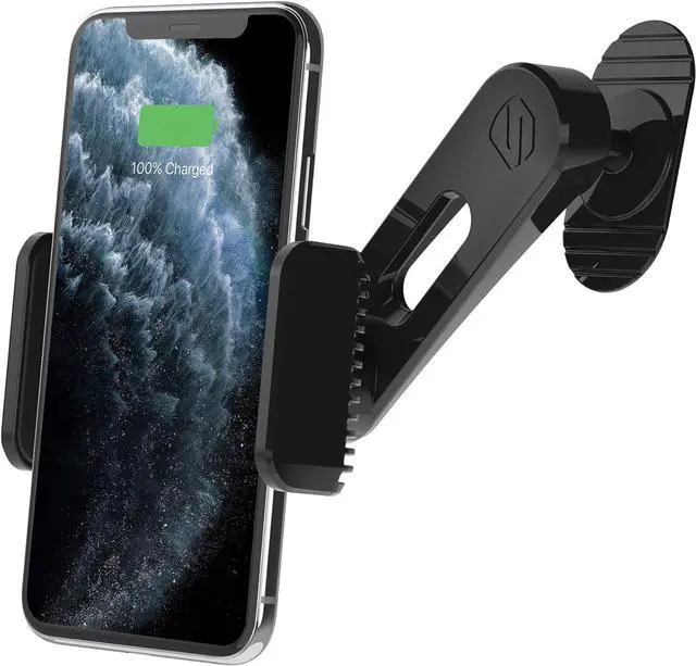 Alt view image 5 of 5 - Scosche Car Mount Extendo/Swing-Arm 2-in-1 Telescoping Mount Kit Black