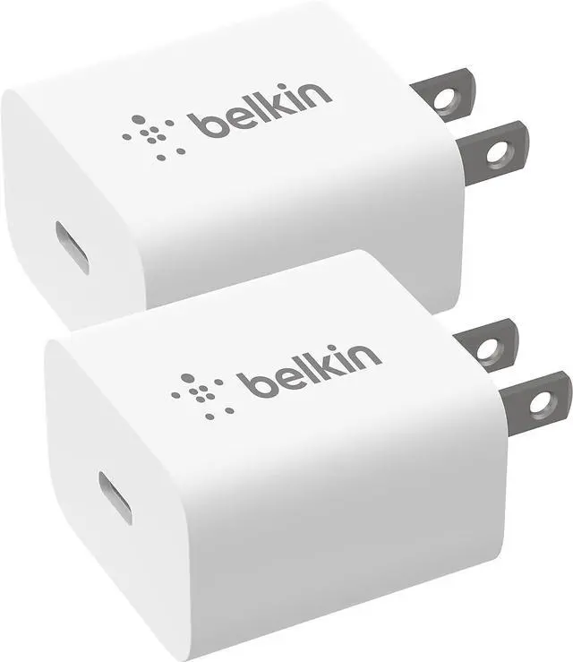 Alt view image 8 of 8 - BELKIN BBC005-WH White 20W USB-C PD Wall Charger with PPS